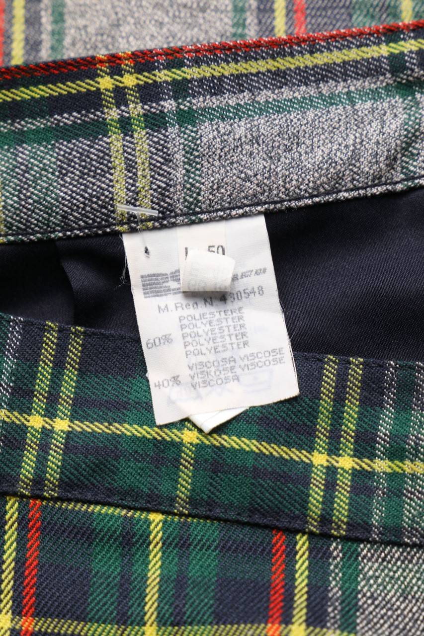 Carou VINTAGE Rock Mit Karo-Muster