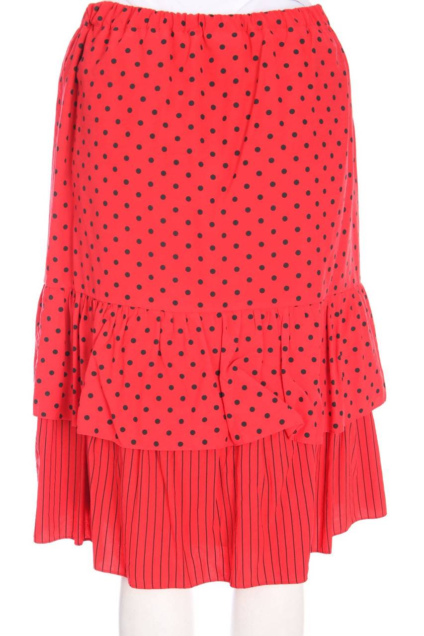 Carou VINTAGE Rock Mit Polka Dots Mit Volants