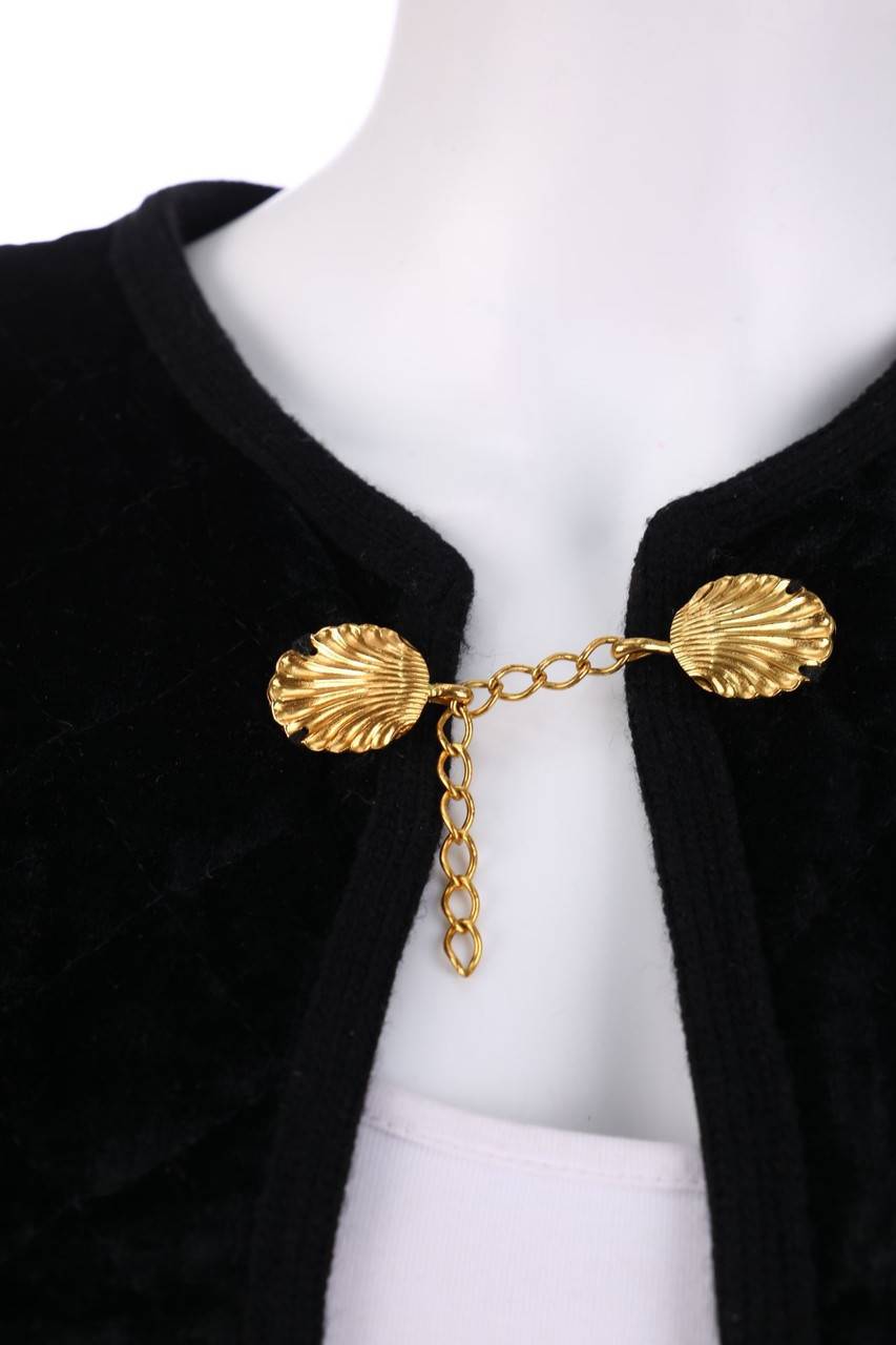 Carou VINTAGE Samt-Blazer-Jacke