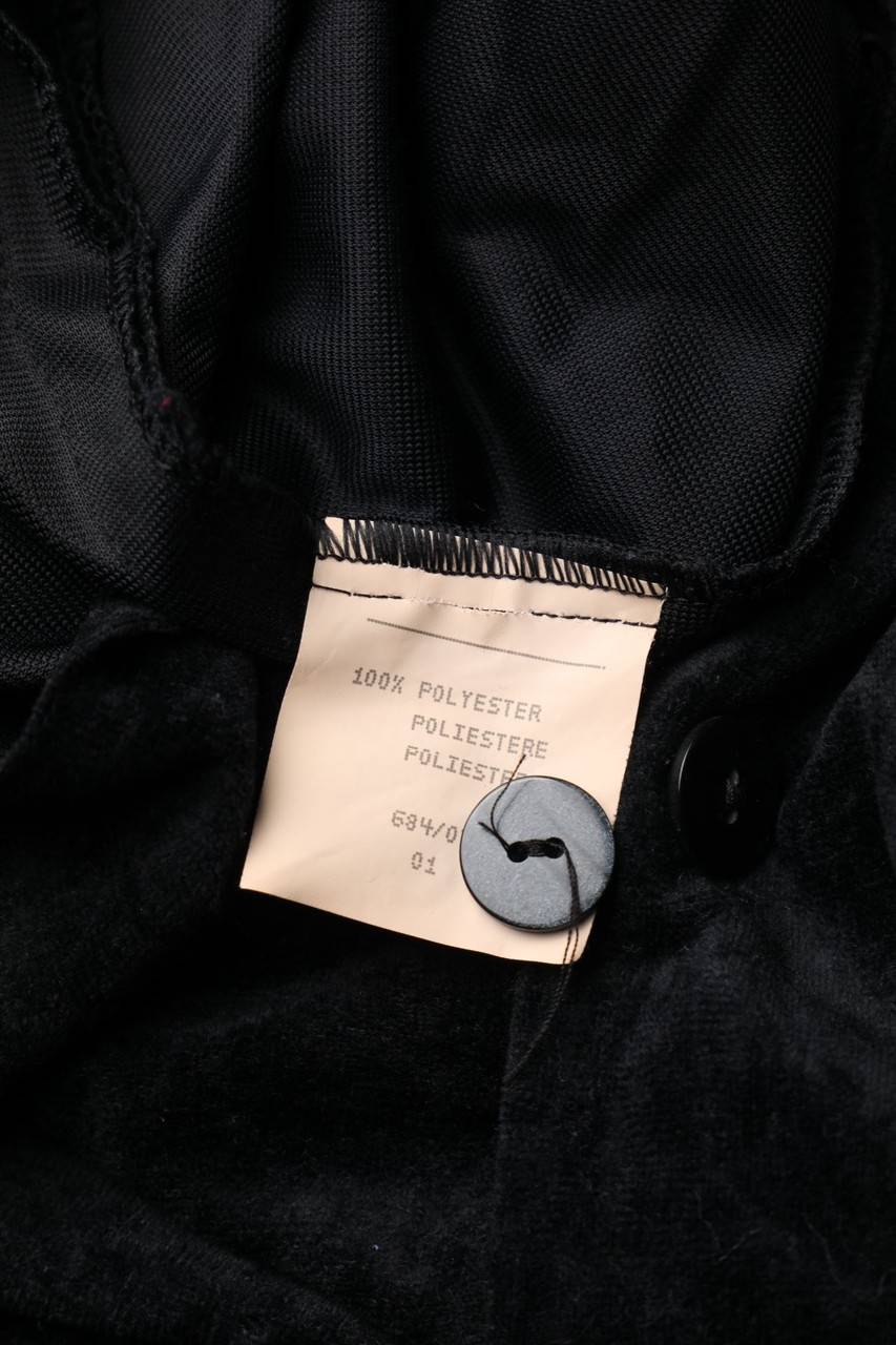 Carou VINTAGE Samt-Bluse Mit Aufgesetzten Taschen