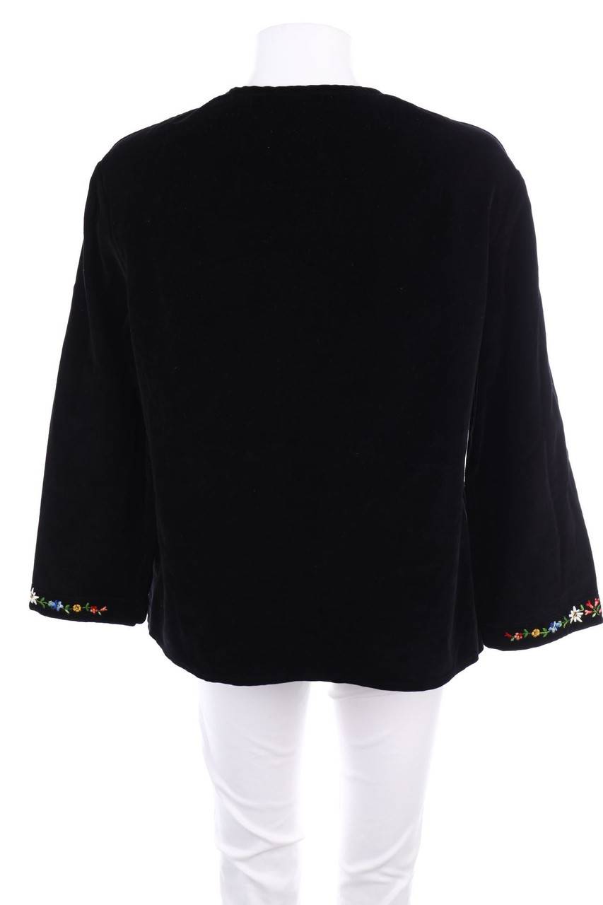 Carou VINTAGE Samt-Tunika-Bluse