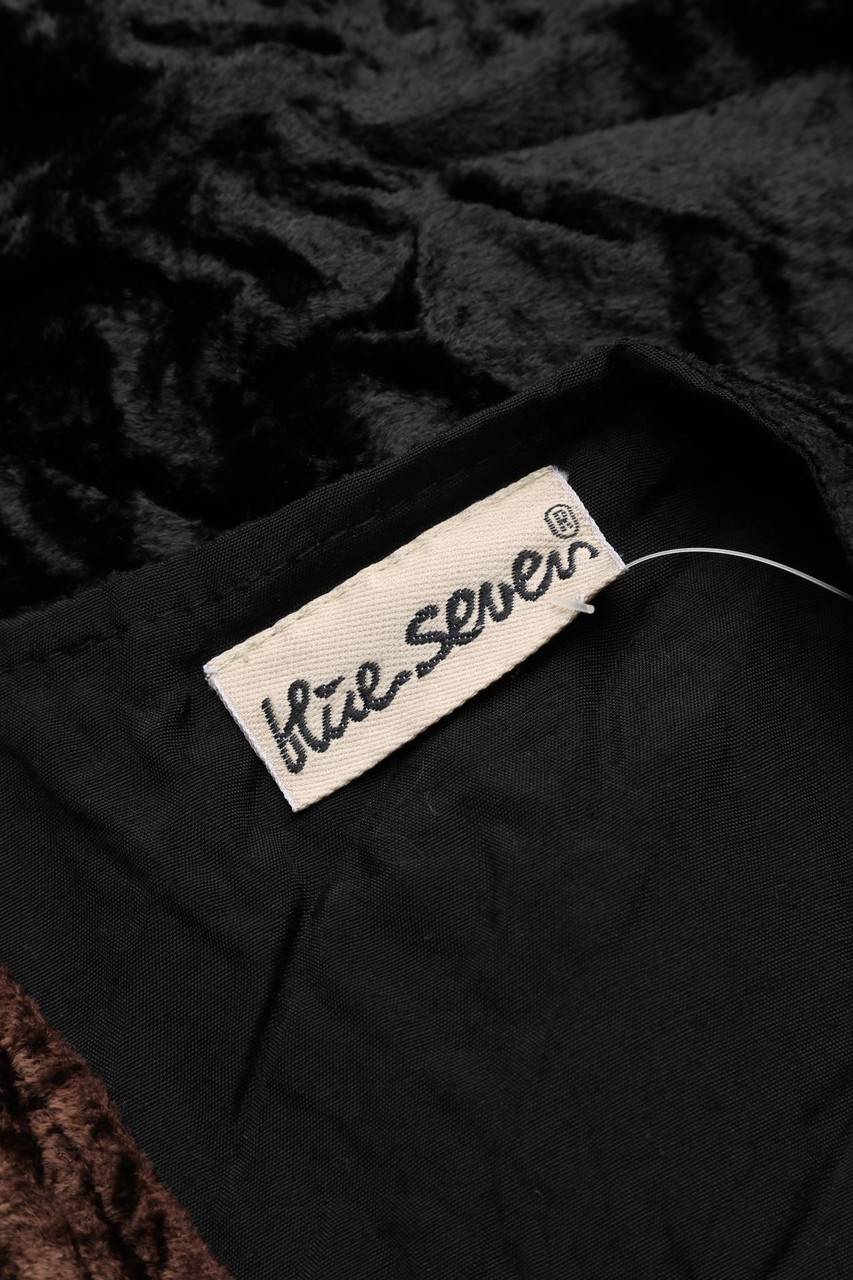 Carou VINTAGE Samt-Weste Mit Streifen