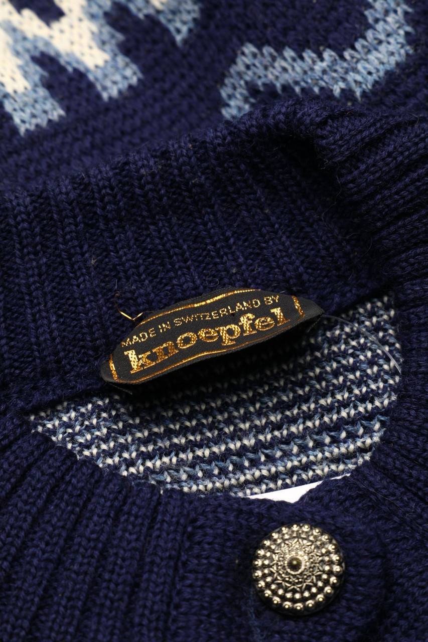 Carou VINTAGE Schurwoll-Cardigan