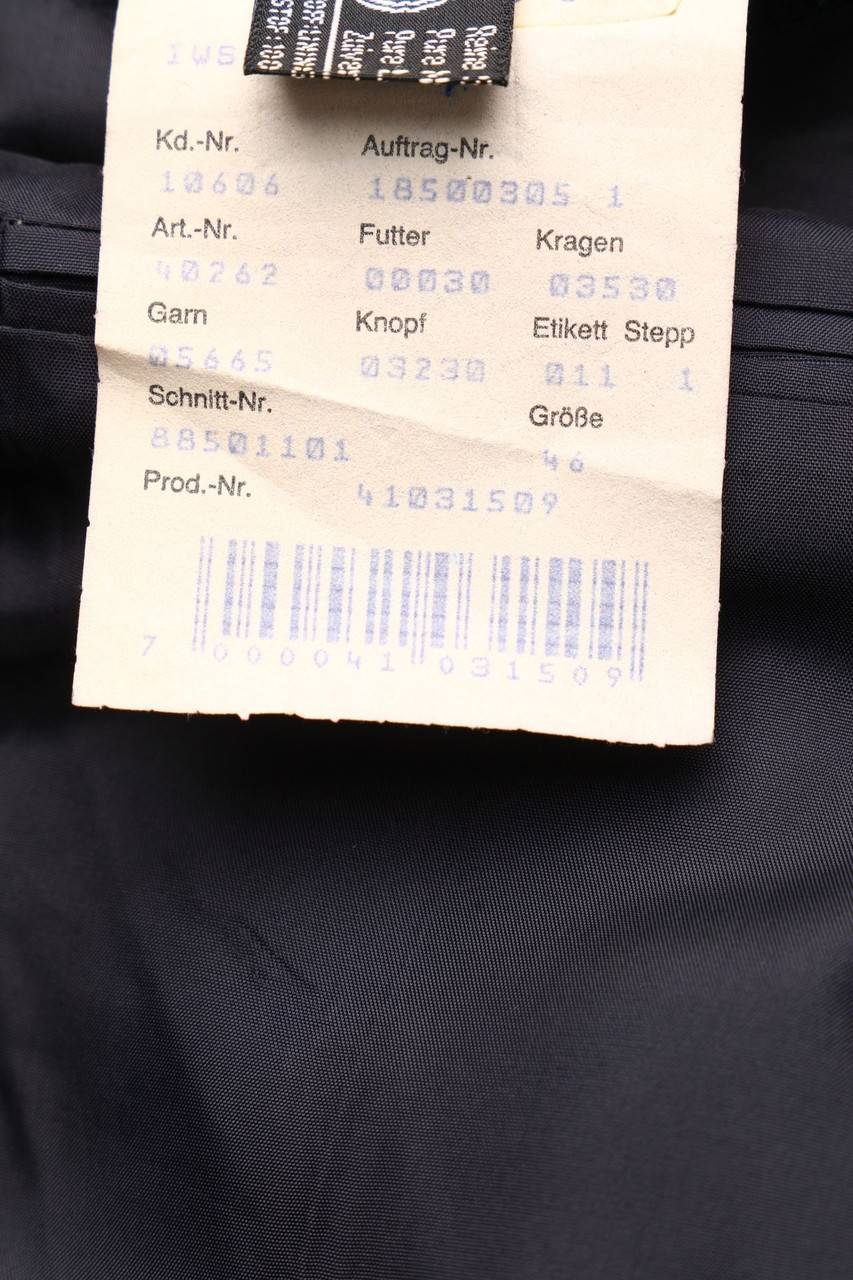 Carou VINTAGE Schurwoll-Sakko Mit Streifen