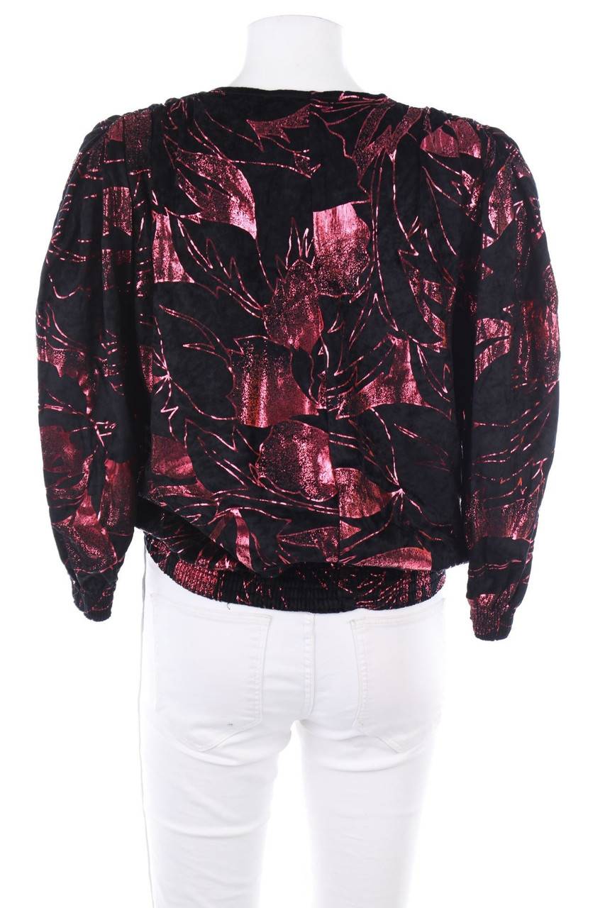 Carou VINTAGE Shirt Mit Metallic-Effekt