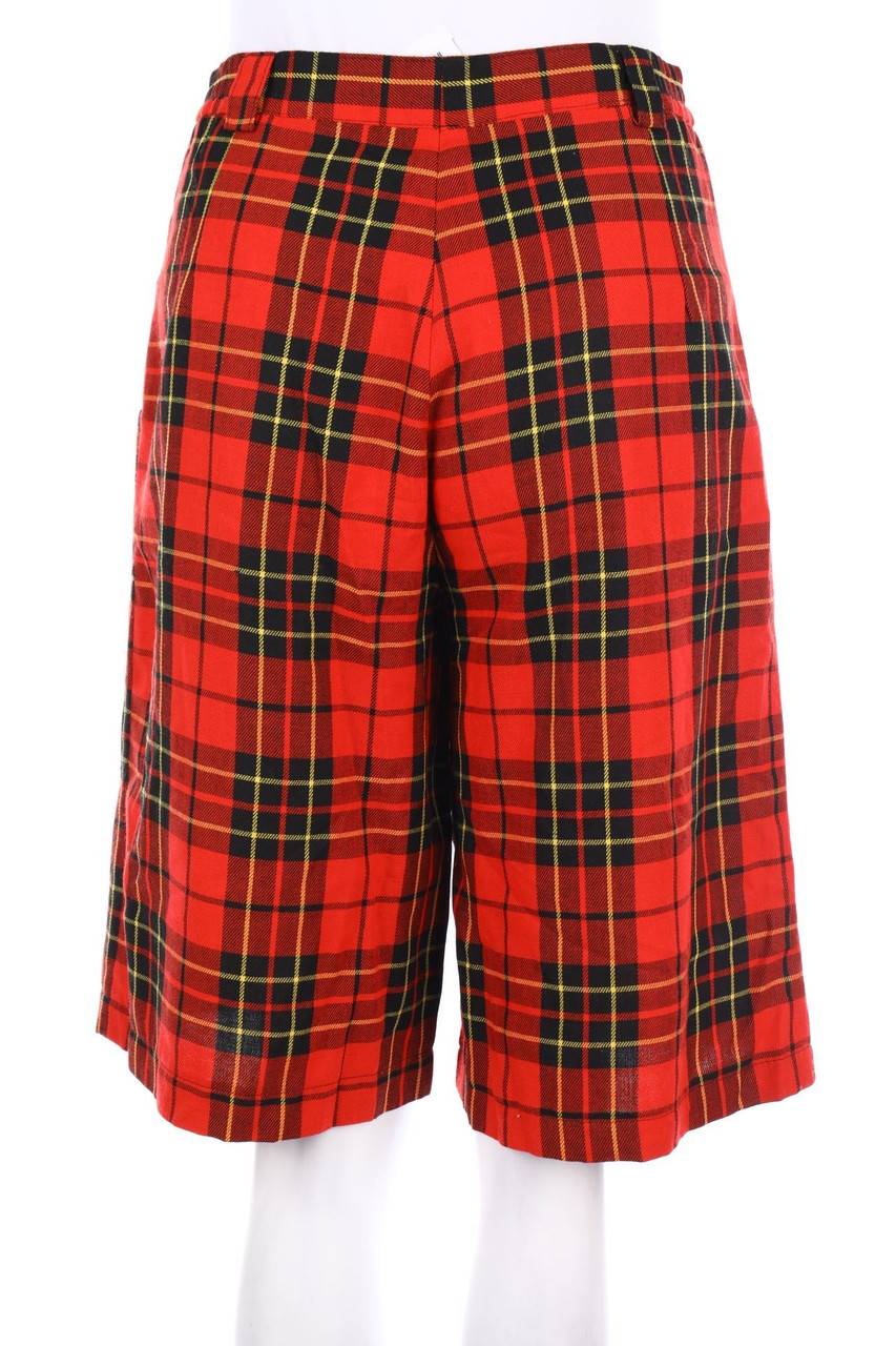 Carou VINTAGE Shorts Mit Karo-Muster