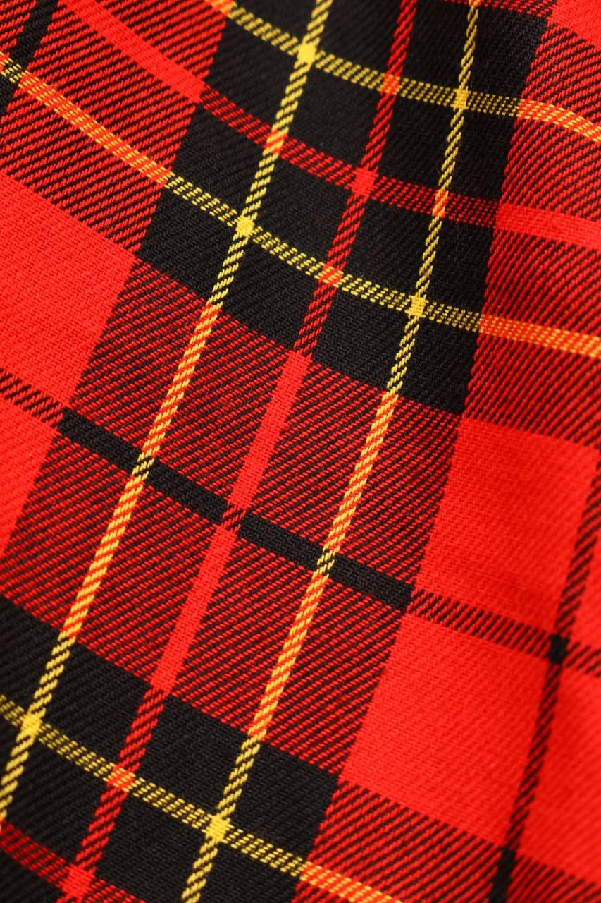 Carou VINTAGE Shorts Mit Karo-Muster