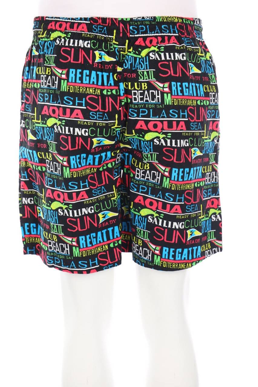Carou VINTAGE Shorts Mit Statement-Print