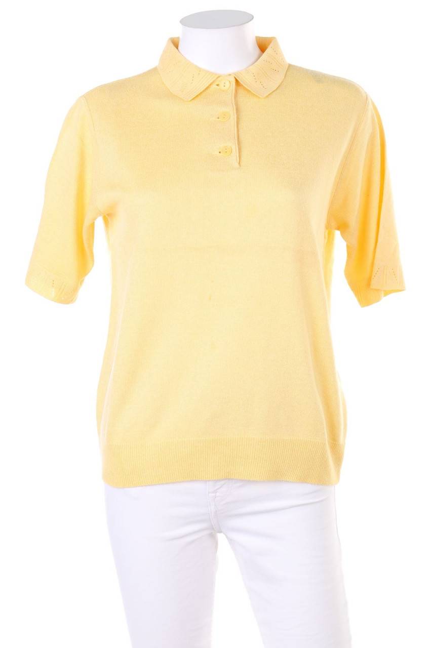 Carou VINTAGE Strick-Polo-Shirt