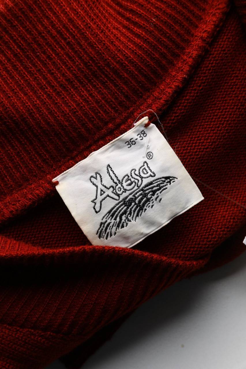Carou VINTAGE Strick-Pullover Aus Baumwoll-Mix