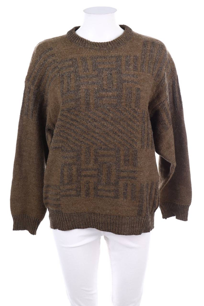 Carou VINTAGE Strick-Pullover aus Schurwoll-Mix