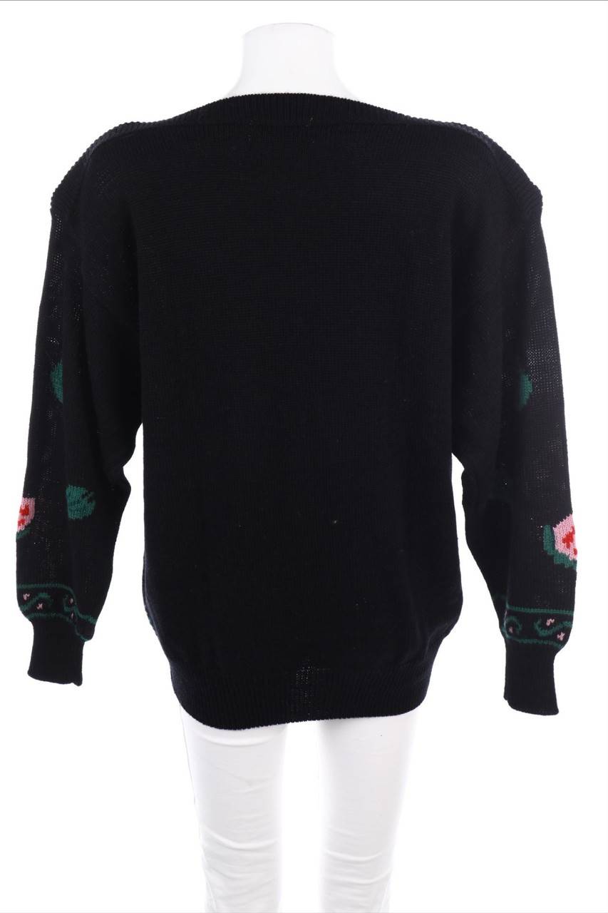 Carou VINTAGE Strick-Pullover Aus Woll-Mix