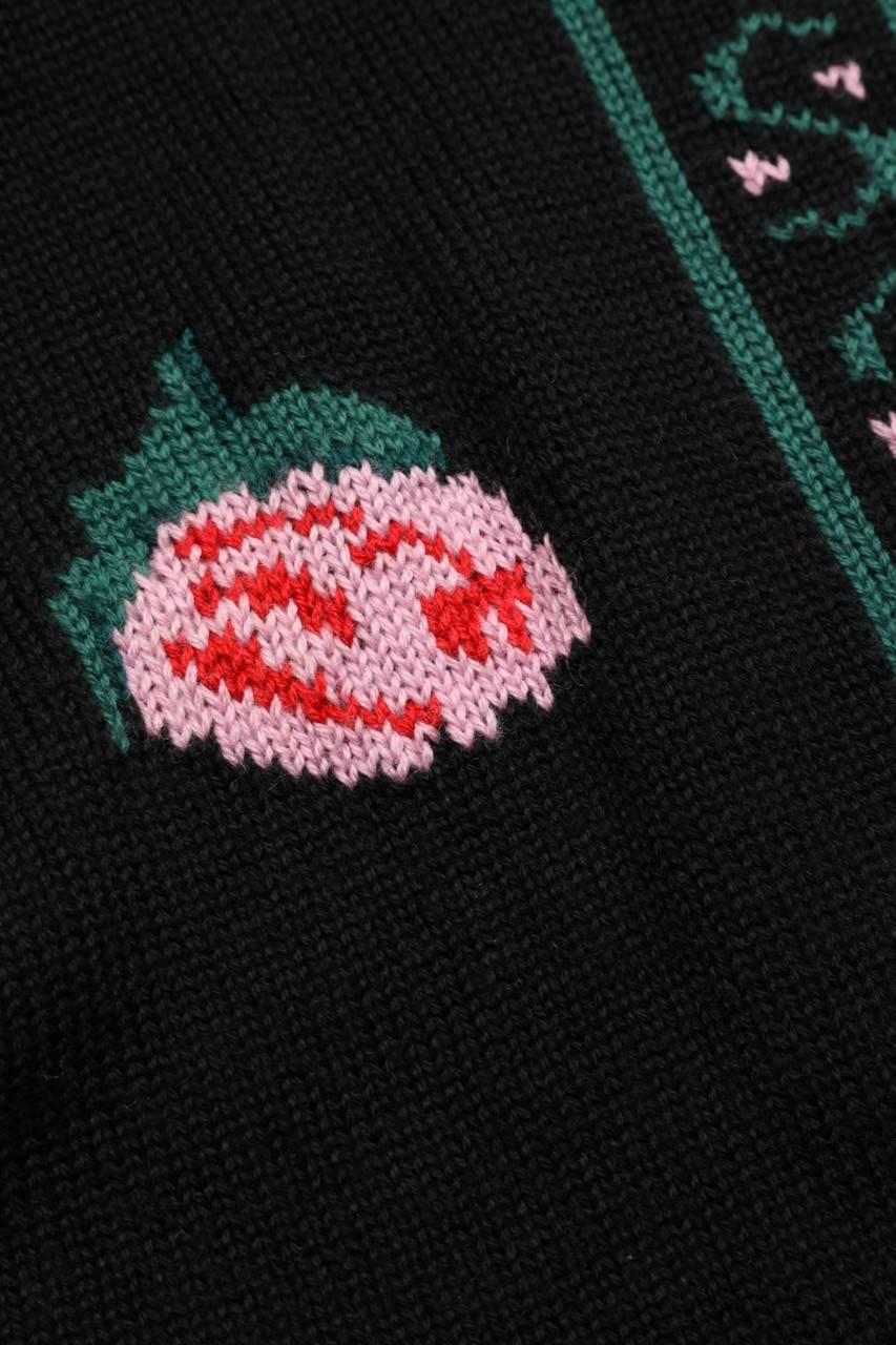 Carou VINTAGE Strick-Pullover Aus Woll-Mix