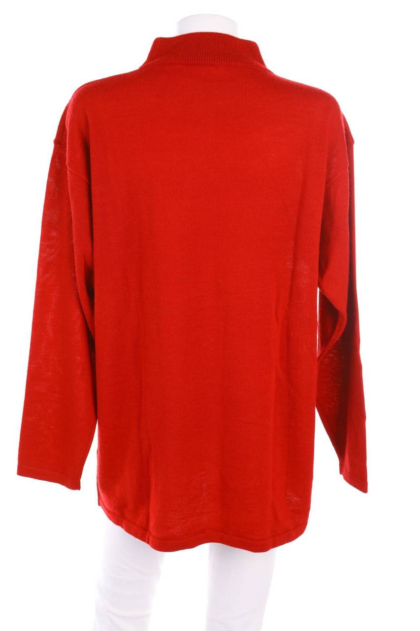 Carou VINTAGE Strick-Pullover Aus Woll-Mix