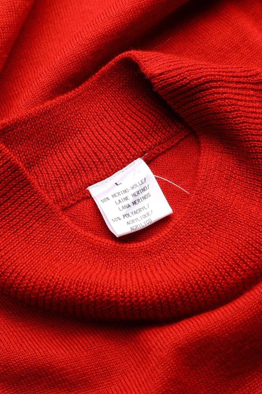 Carou VINTAGE Strick-Pullover Aus Woll-Mix