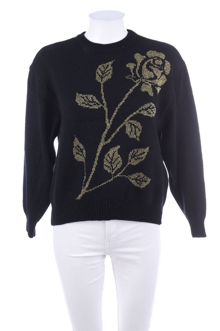 Carou VINTAGE Strick-Pullover mit Glitzer