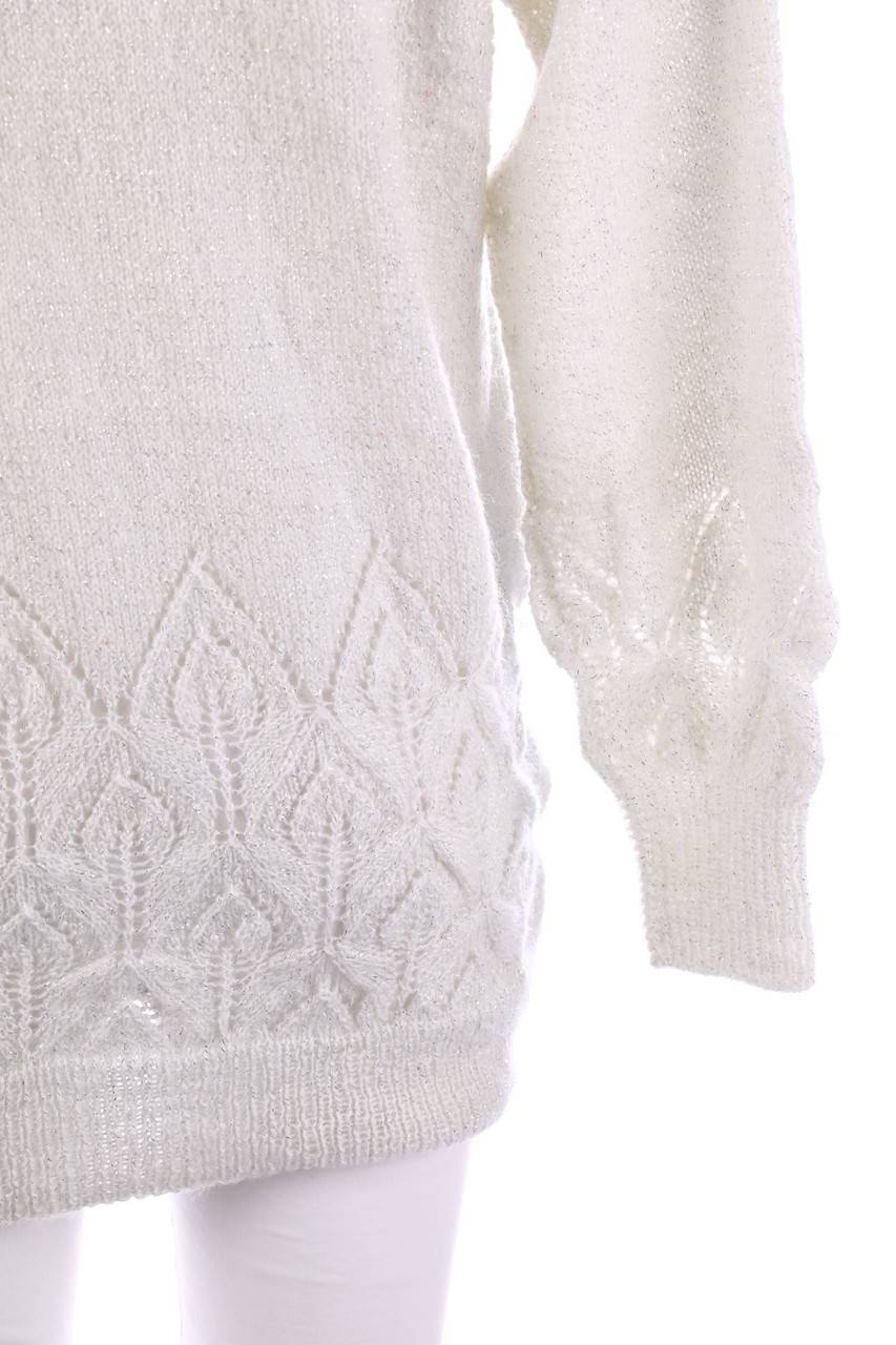 Carou VINTAGE Strick-Pullover Mit Glitzer