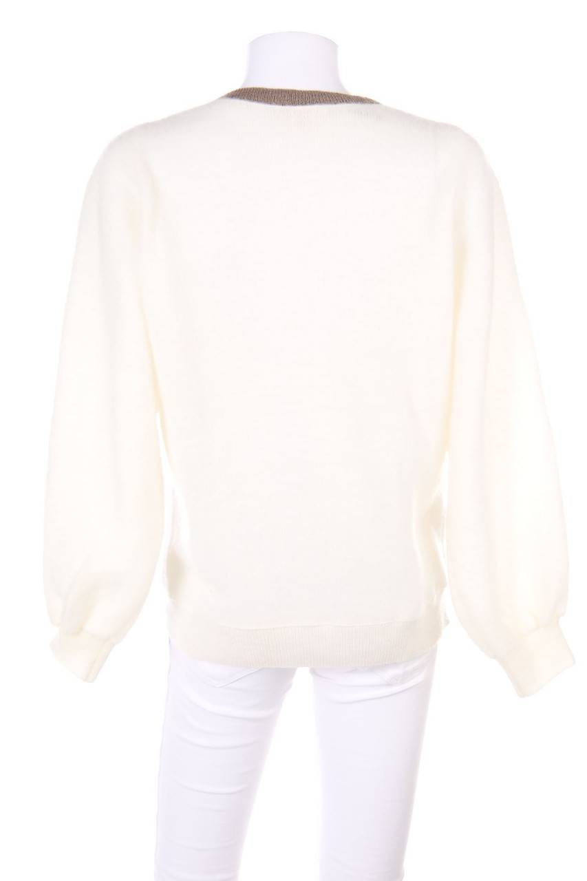 Carou VINTAGE Strick-Pullover Mit Intarsien
