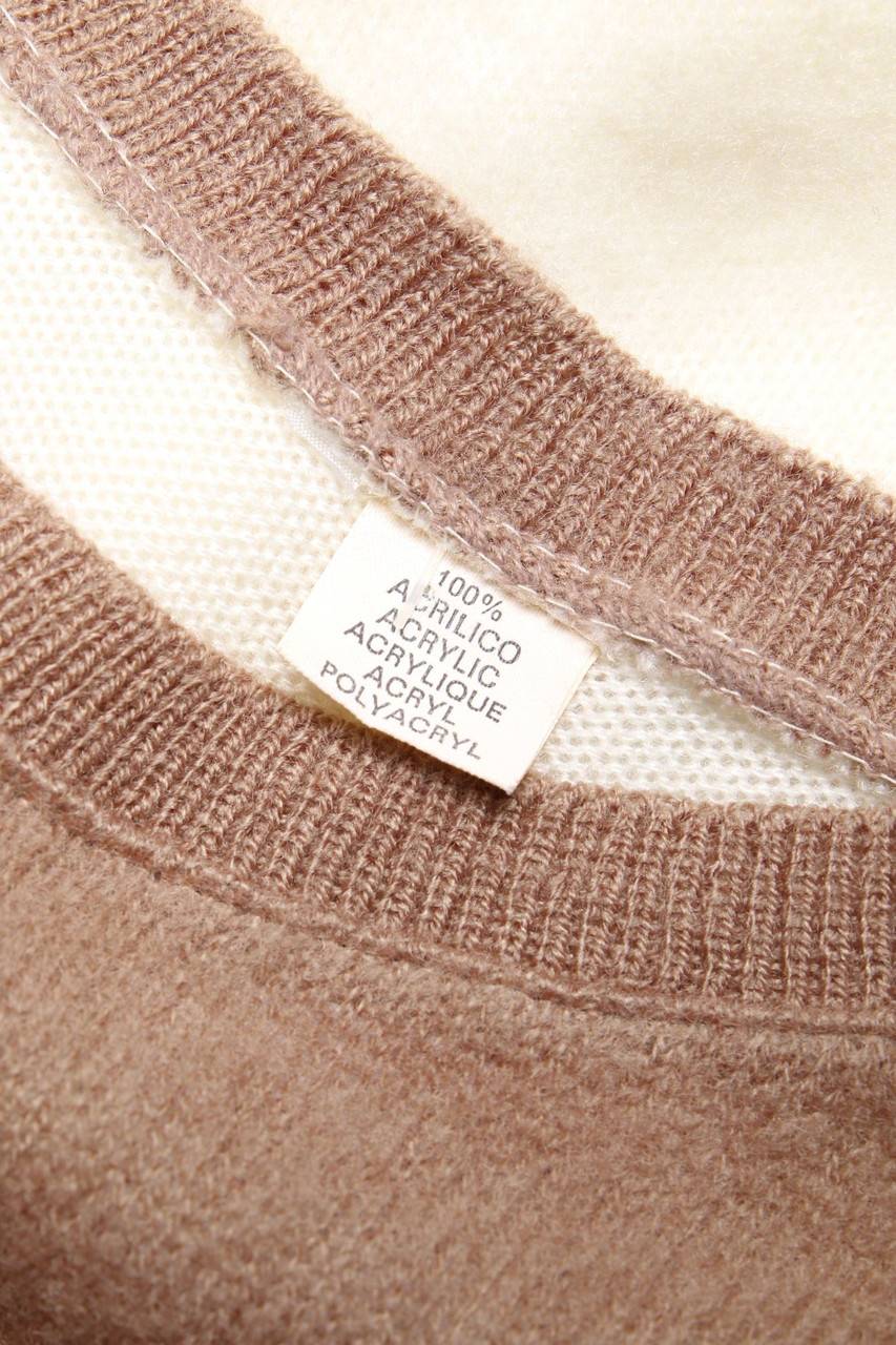 Carou VINTAGE Strick-Pullover Mit Intarsien