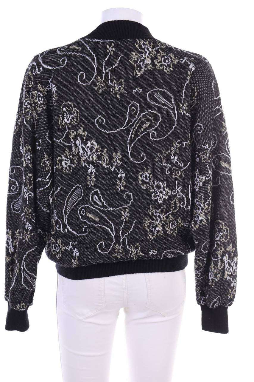 Carou VINTAGE Strick-Pullover Mit Metallic-Effekt