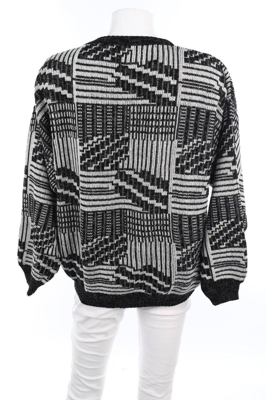Carou VINTAGE Strick-Pullover Mit Muster