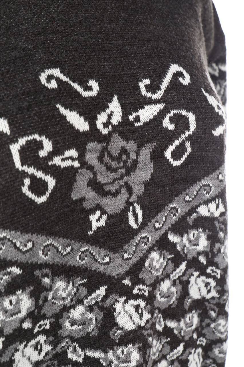 Carou VINTAGE Strick-Pullover Mit Muster