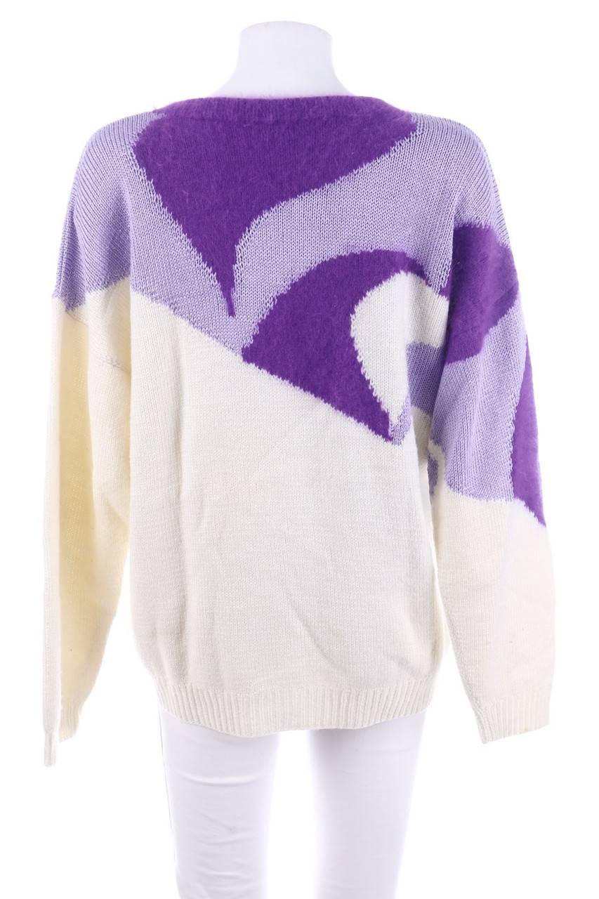 Carou VINTAGE Strick-Pullover Mit Muster