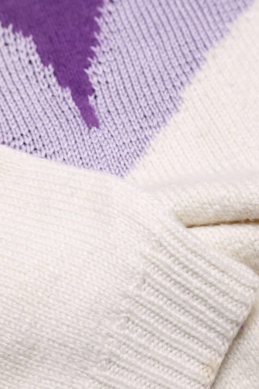 Carou VINTAGE Strick-Pullover Mit Muster