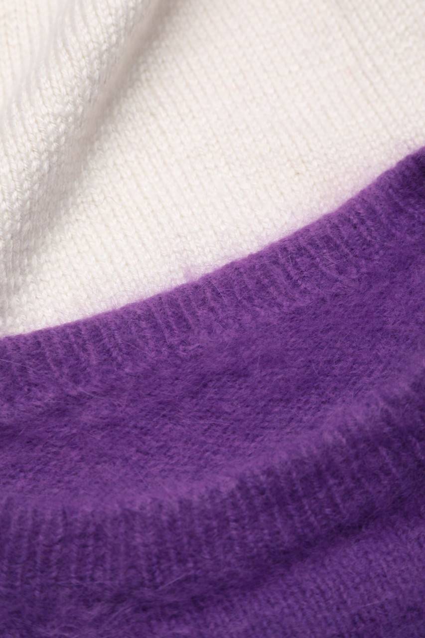 Carou VINTAGE Strick-Pullover Mit Muster