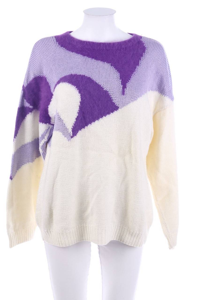 Carou VINTAGE Strick-Pullover mit Muster