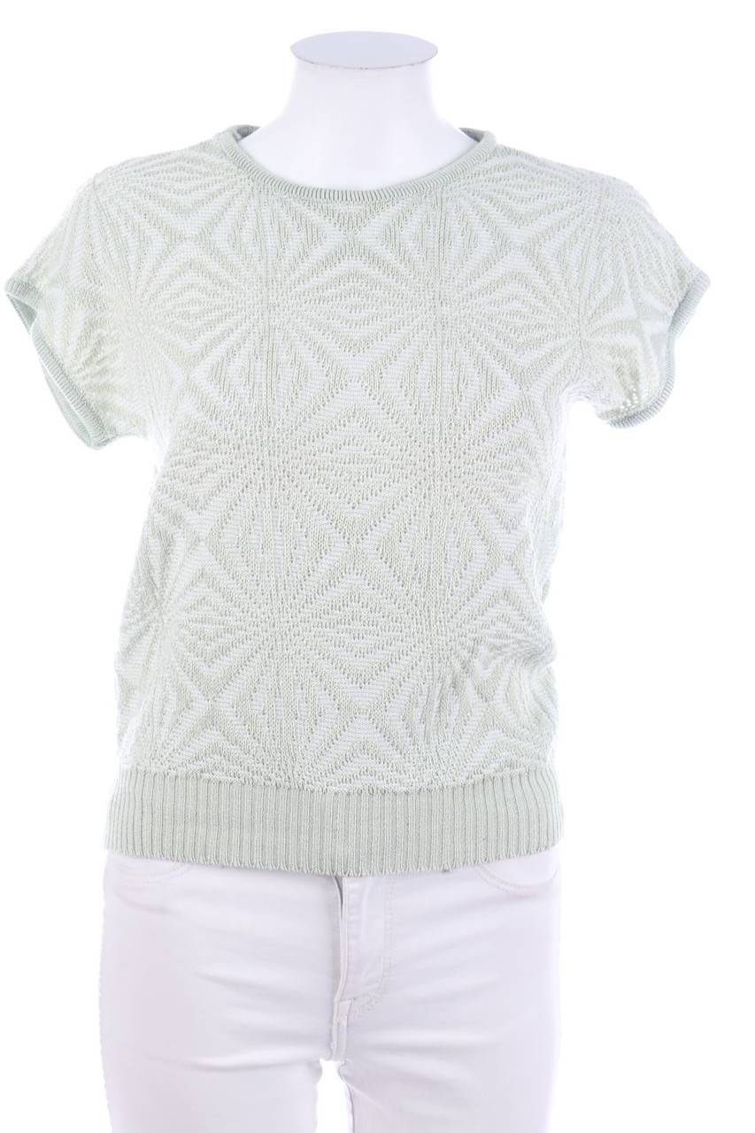 Carou VINTAGE Strick-Pullover Mit Muster