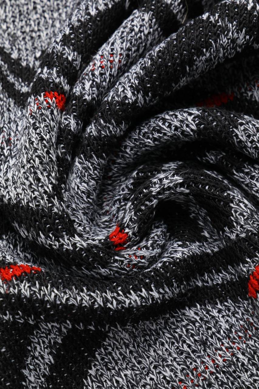 Carou VINTAGE Strick-Pullover Mit Muster