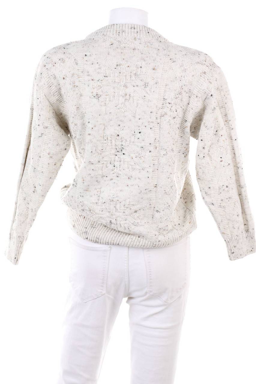 Carou VINTAGE Strick-Pullover Mit Muster