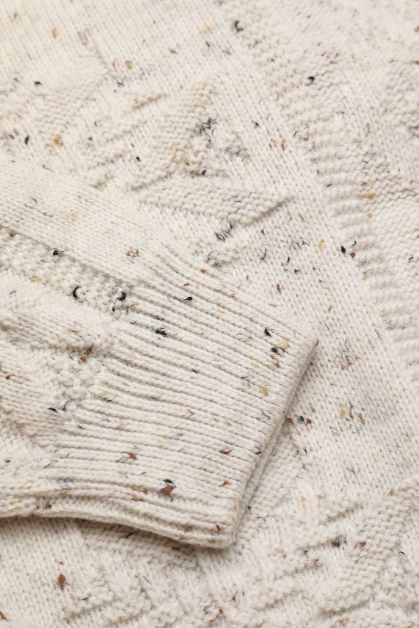 Carou VINTAGE Strick-Pullover Mit Muster