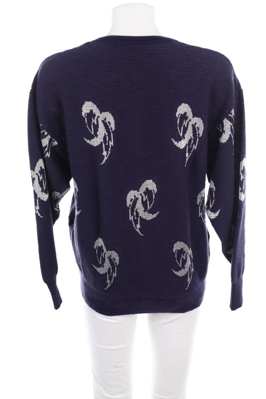 Carou VINTAGE Strick-Pullover Mit Muster