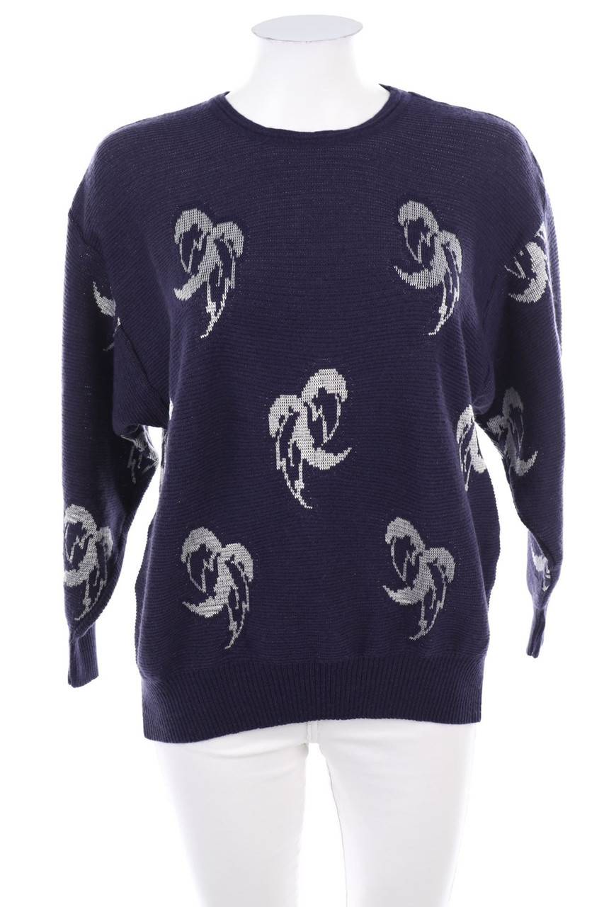 Carou VINTAGE Strick-Pullover mit Muster