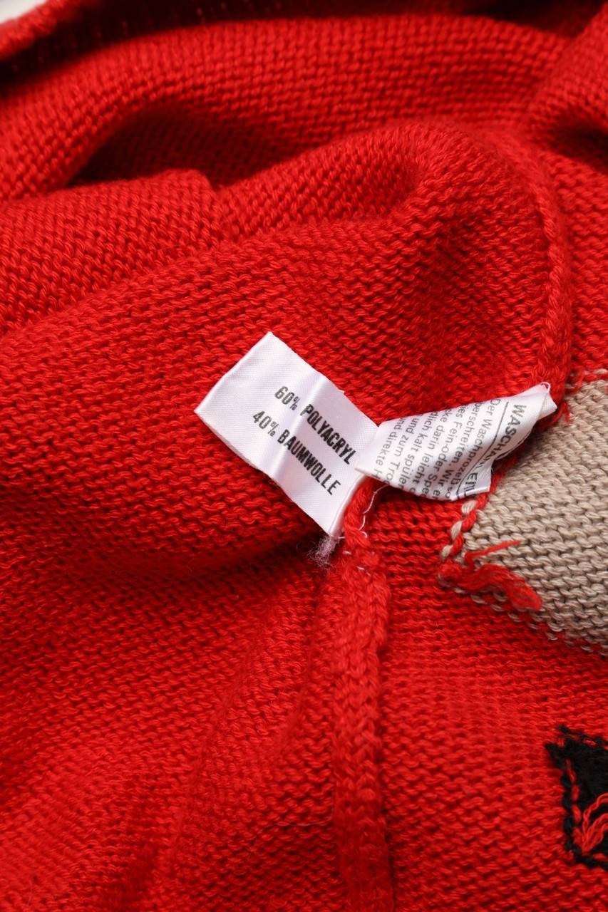 Carou VINTAGE Strick-Pullover Mit Muster