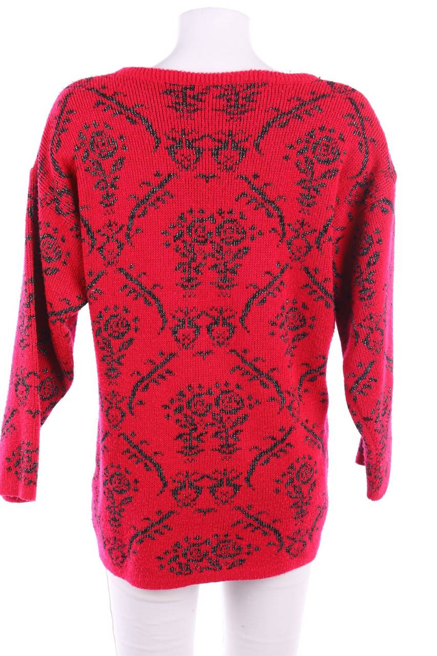 Carou VINTAGE Strick-Pullover Mit Muster