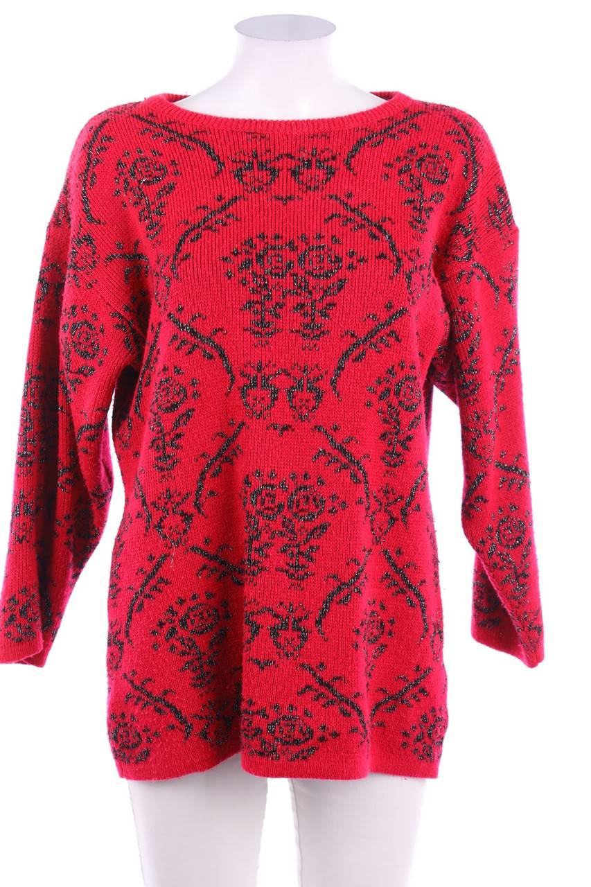 Carou VINTAGE Strick-Pullover mit Muster
