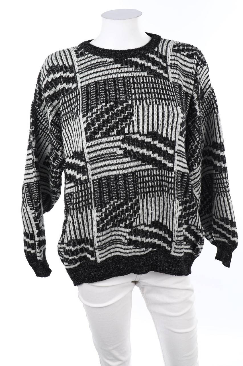 Carou VINTAGE Strick-Pullover mit Muster
