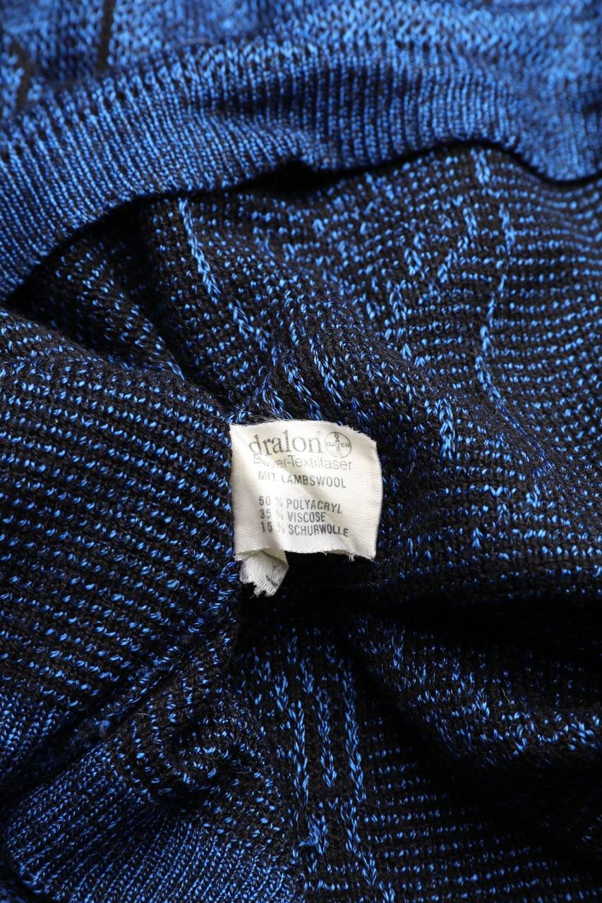 Carou VINTAGE Strick-Pullover Mit Print