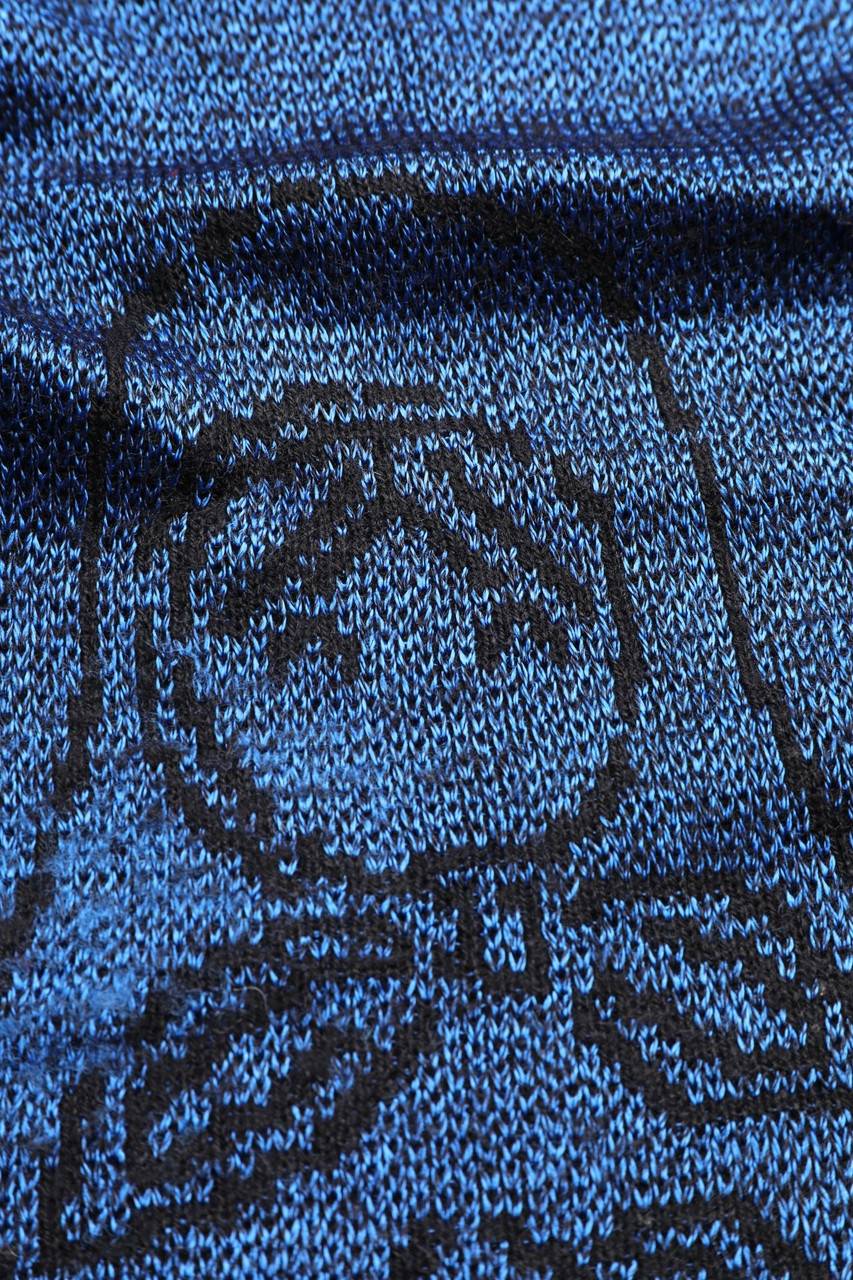 Carou VINTAGE Strick-Pullover Mit Print