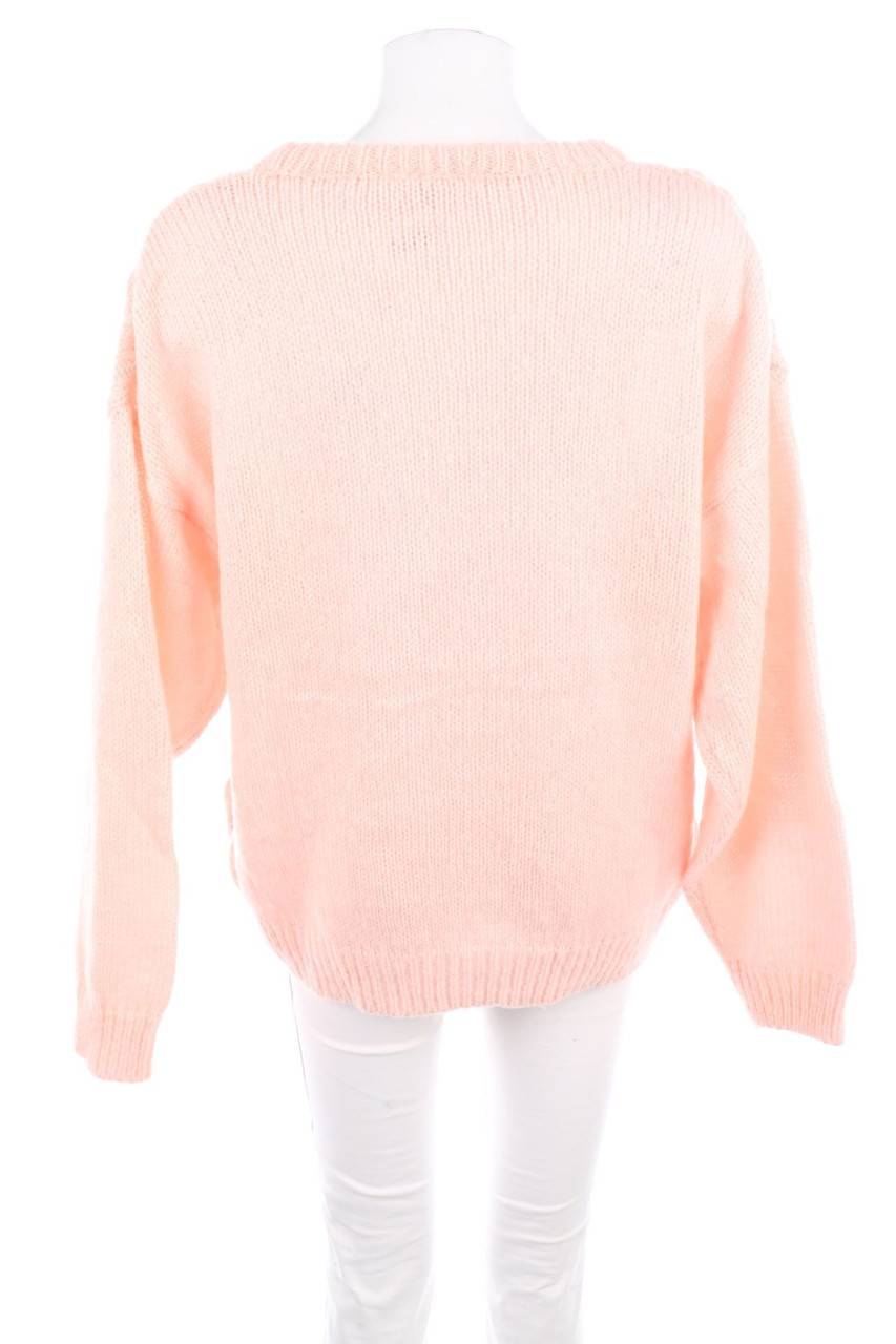 Carou VINTAGE Strick-Pullover Mit Schnürung