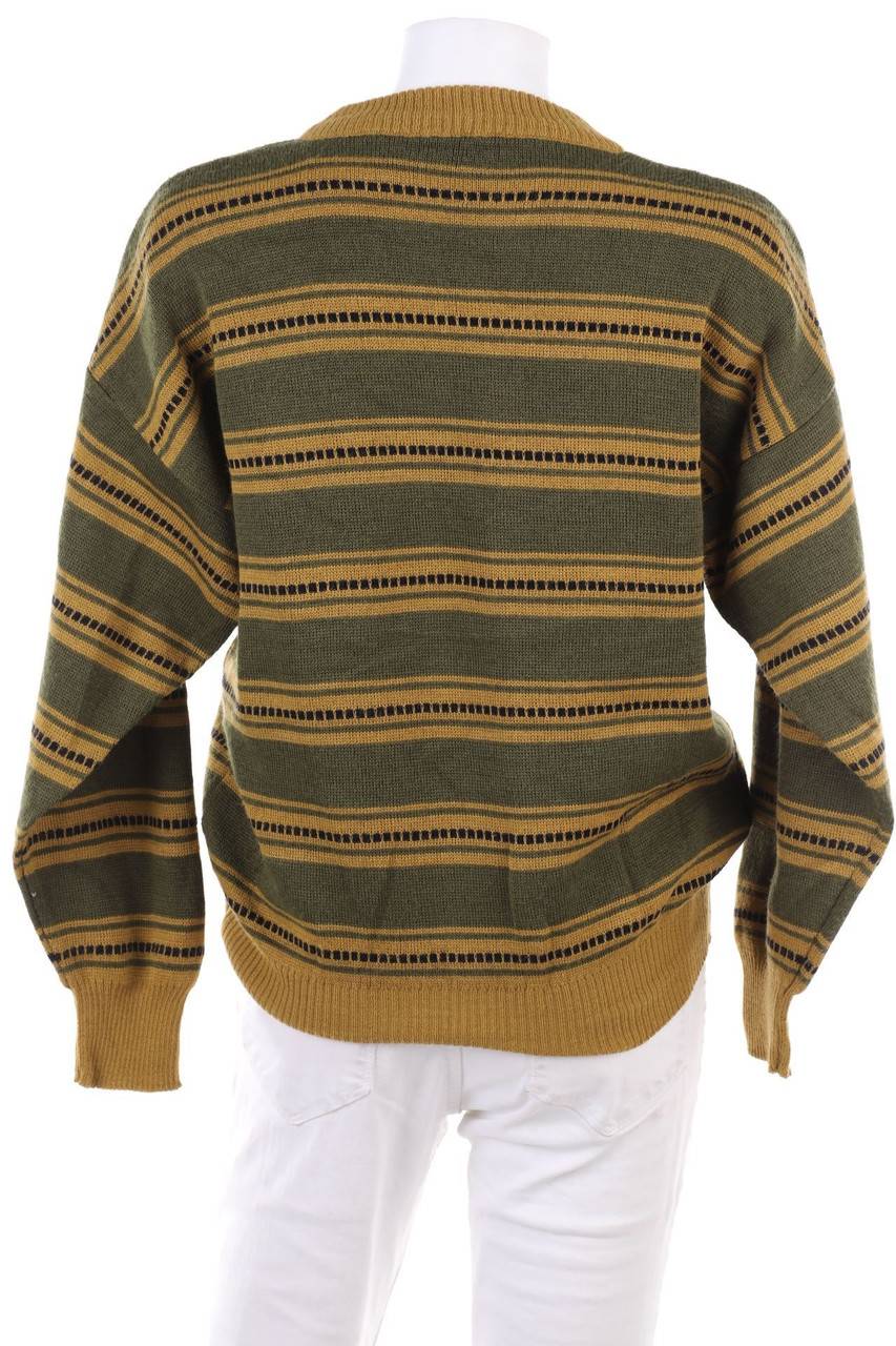 Carou VINTAGE Strick-Pullover Mit Streifen