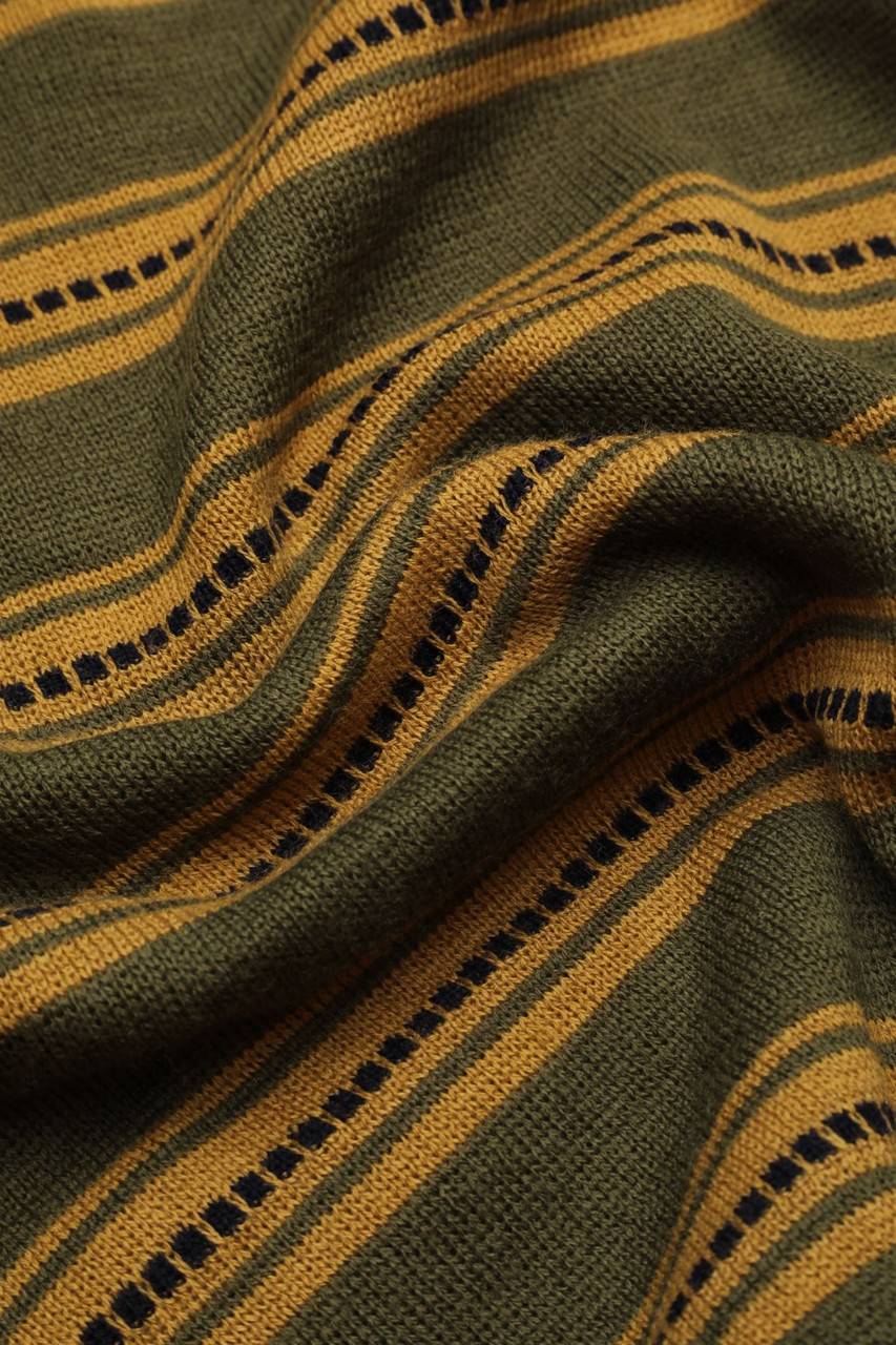 Carou VINTAGE Strick-Pullover Mit Streifen