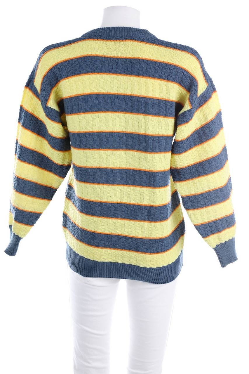 Carou VINTAGE Strick-Pullover Mit Streifen