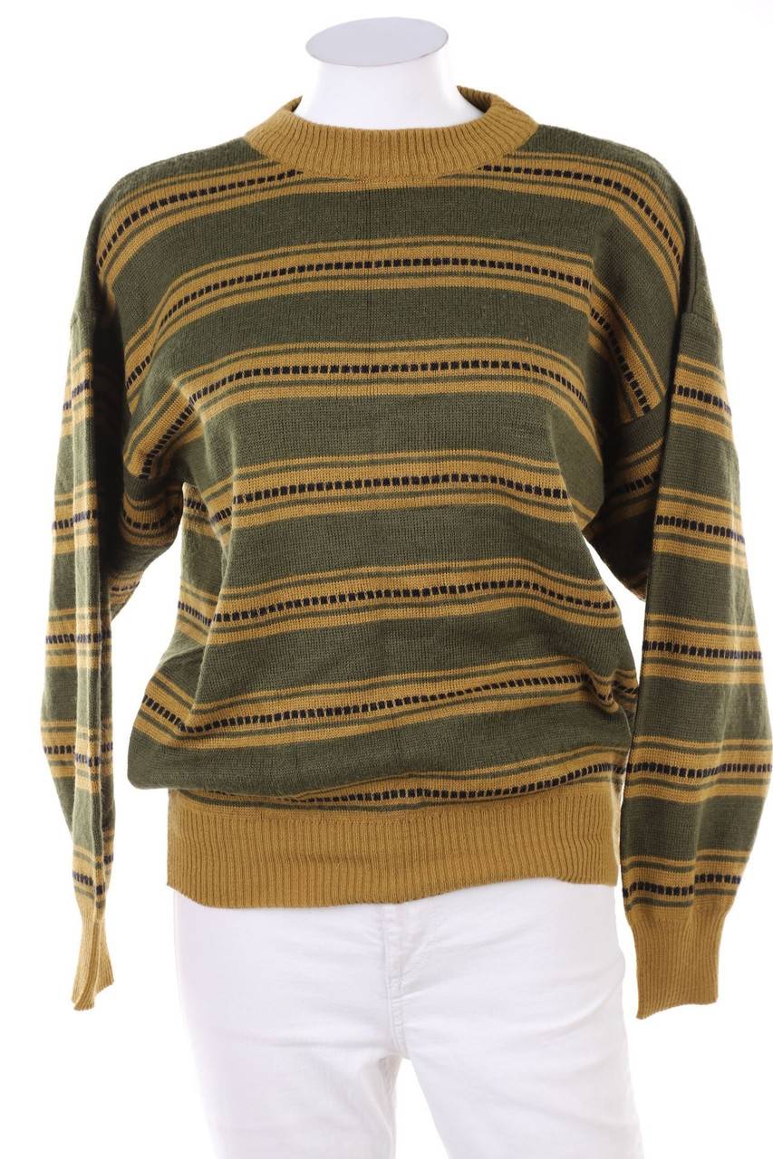 Carou VINTAGE Strick-Pullover mit Streifen