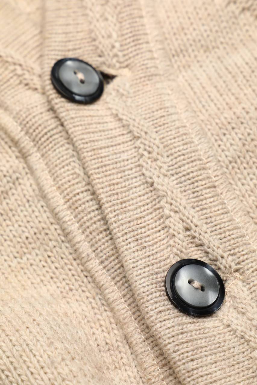 Carou VINTAGE Strick-Weste Mit Muster