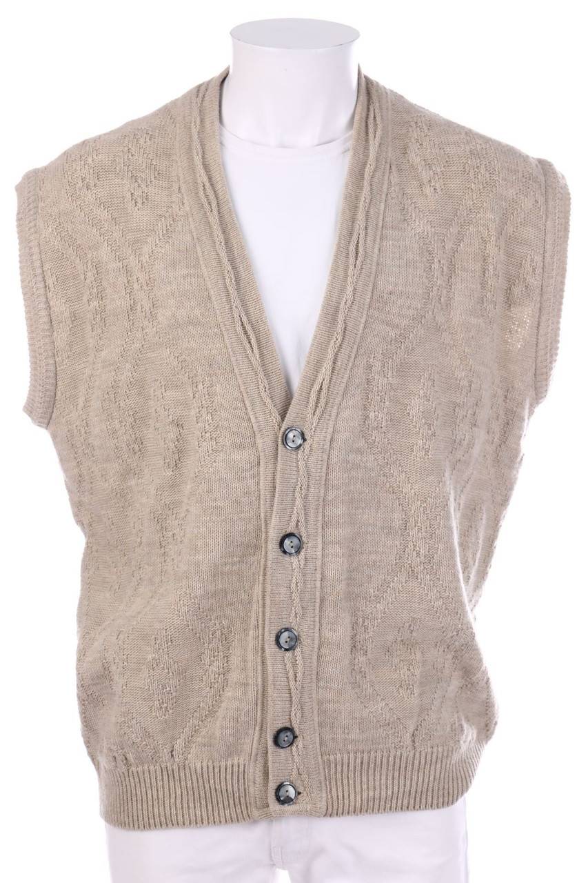 Carou VINTAGE Strick-Weste mit Muster