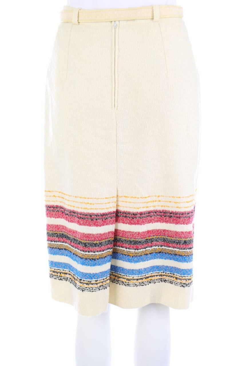 Carou VINTAGE Strickrock Mit Streifen